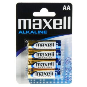 MAXELL PILA ALCALINA AA LR6 BLISTER*4 EU