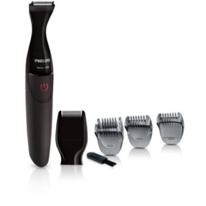 Recortadora de barba PHILIPS MG1100/16 S1000 Corte desde 1mm a 5mm Peines 3 tamaños 1 pilar AA
