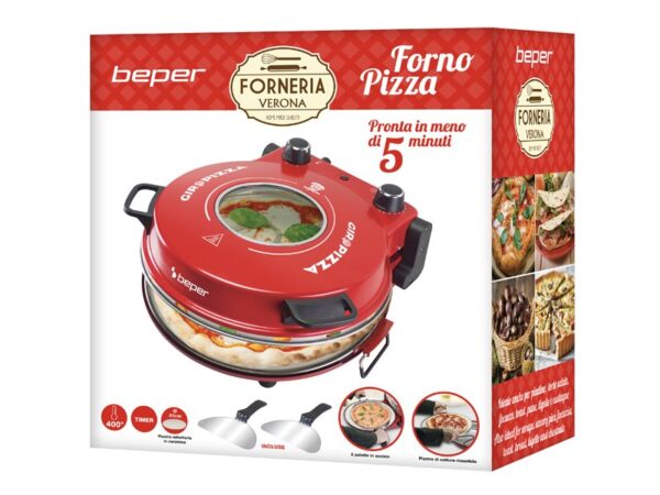 Horno de pizza con ojo de buey P101CUD301