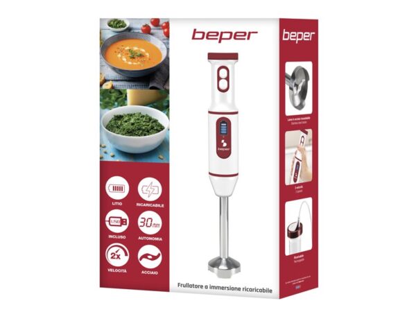 Batidora de mano recargable P102FRU300
