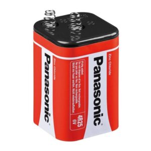 PANASONIC PILA ZINC CARBONO 4R25 6V RETRACTIL*1