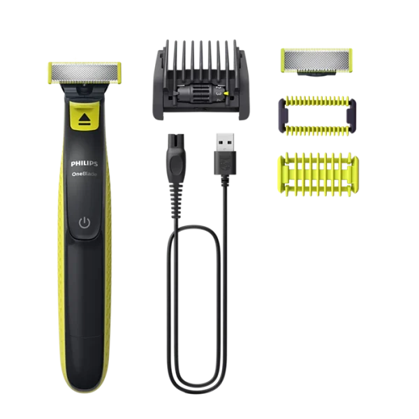 Afeitadora cara y cuerpo PHILIPS ON BLADE 360 QP2824/20 WET & DRY 100-240V  Carga USB