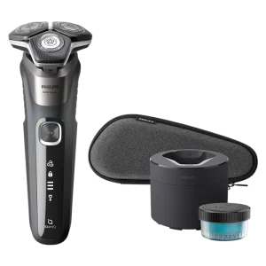 Afeitadora PHILIPS S5887/50 Series 5000 Base de limpieza+Cable de carga +Estuche 1H. de uso