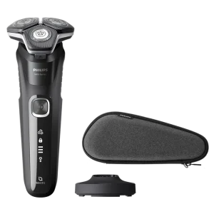 Afeitadora PHILIPS S5898/35 Series 5000 3Cabezales+Base de carga+Estuche 1H. de uso