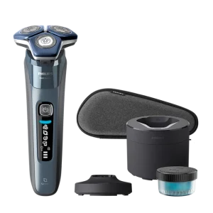 Afeitadora PHILIPS S7882 S7000 Seco y mojado+recorta patillas, 60 min de uso+funda + APP control