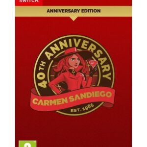Carmen Sandiego 40th Anniversary Edition - SWITCH