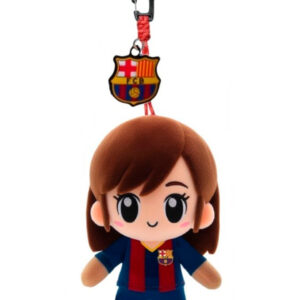 FCB OFFICIAL COLGANTE CHICA FCB 14CM.