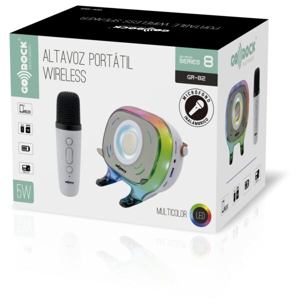 ALTAVOZ PORTÁTIL WIRELESS GR-82