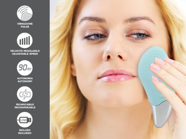 Cepillo de limpieza facial recargable P302VIS002