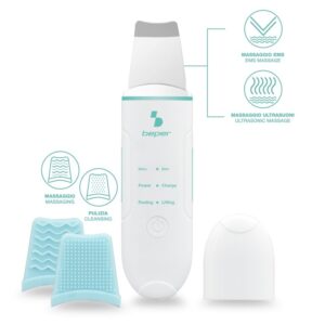 Exfoliador de piel - dispositivo de limpieza facial por ultrasonidos P302VIS003