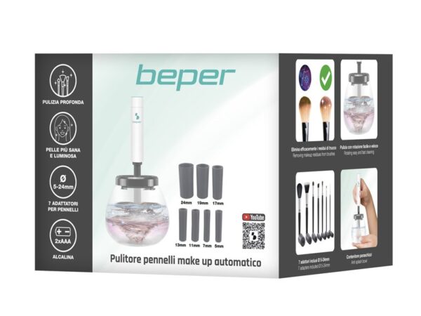Limpiador automático de brochas de maquillaje P3025VIS060