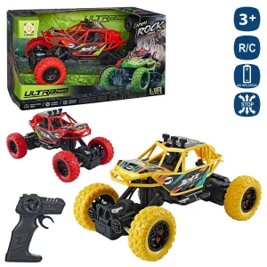 R/C COHE BUGGY 7 F ULTRAROCK 2/C 23 X 15 CM FUNCIONA CON PILAS NO INCLUIDAS - MANDO 2XAA + COCHE 3XAA CAJA ABIERTA 29X16 CM