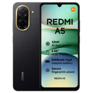 TELEFONO XIAOMI REDMI A5 6.88"HD+ 3/64GB BLACK (MZB0JSEEU)