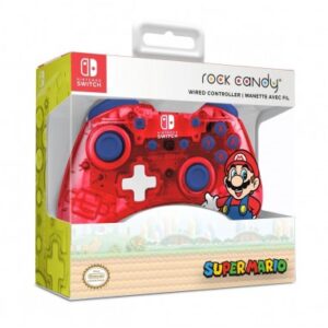 Rock Candy Wired Controller Mario Licenciado SWITCH