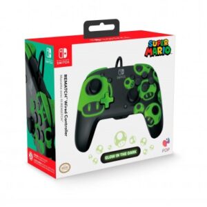 Rematch Wired Controller Glow In The Dark Licenciado SWITCH