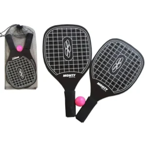 S/2 PALAS Y PELOT PUÑO EVA SPORT 0.7 RED CON BOLSA DE NYLON SEGURIDAD DE TRANSPORTE