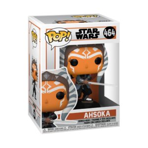 FUNKO POP STAR WARS THE MANDALORIAN AHSOKA CON SABLES