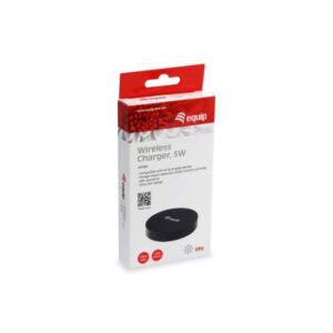 CARGADOR INHALAMBRICO EQUIP LIFE Q1 5W CARCASA DE ALUMINIO ULTRA-SLIM