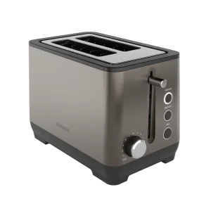 Tostadora Aiwa ABT-1000 – 1000W, 2 ranuras 140mm, 7 niveles, Acero Antihuellas