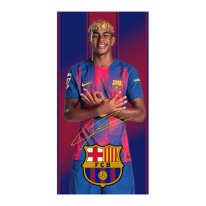 FCB TOALLA PLAYA 70x140 MICROFIBRA - LAMINE YAMAL