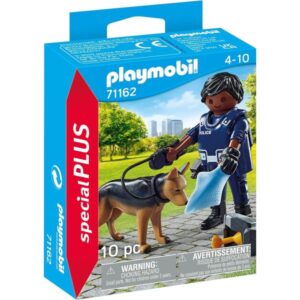 FIGURA POLICIA C/PERRO