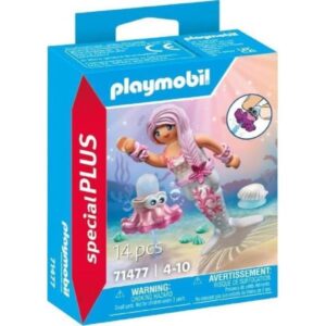 FIGURA SIRENA C/PULPO 14PZ