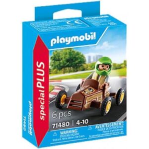 FIGURA NIÑO CON KART 6PZ