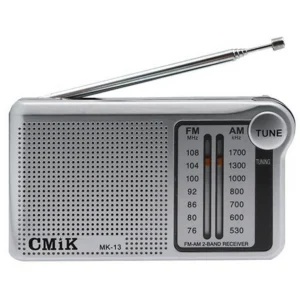 Radio portátil HOME MK-13, AM/FM a pilas, altavoz integrado