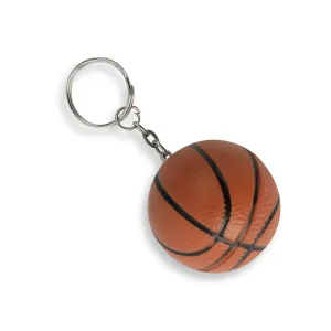 Llaveros balón Baloncesto con anilla de acero