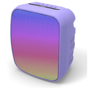 Altavoz Wireless TWS, 6W. GO-ROCK GR-60 CON FUNCIÓN DE KARAOKE PURPURE