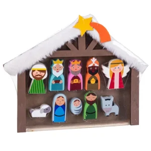 5/10 NACIMIENTO PORTAL MADERA 25 X 3,50 X 20 CM