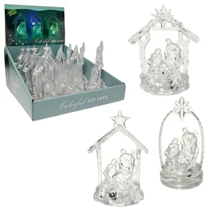 NACIMIENTO CON LUZ PP 3/M 8 X 5,50 X 13 CM